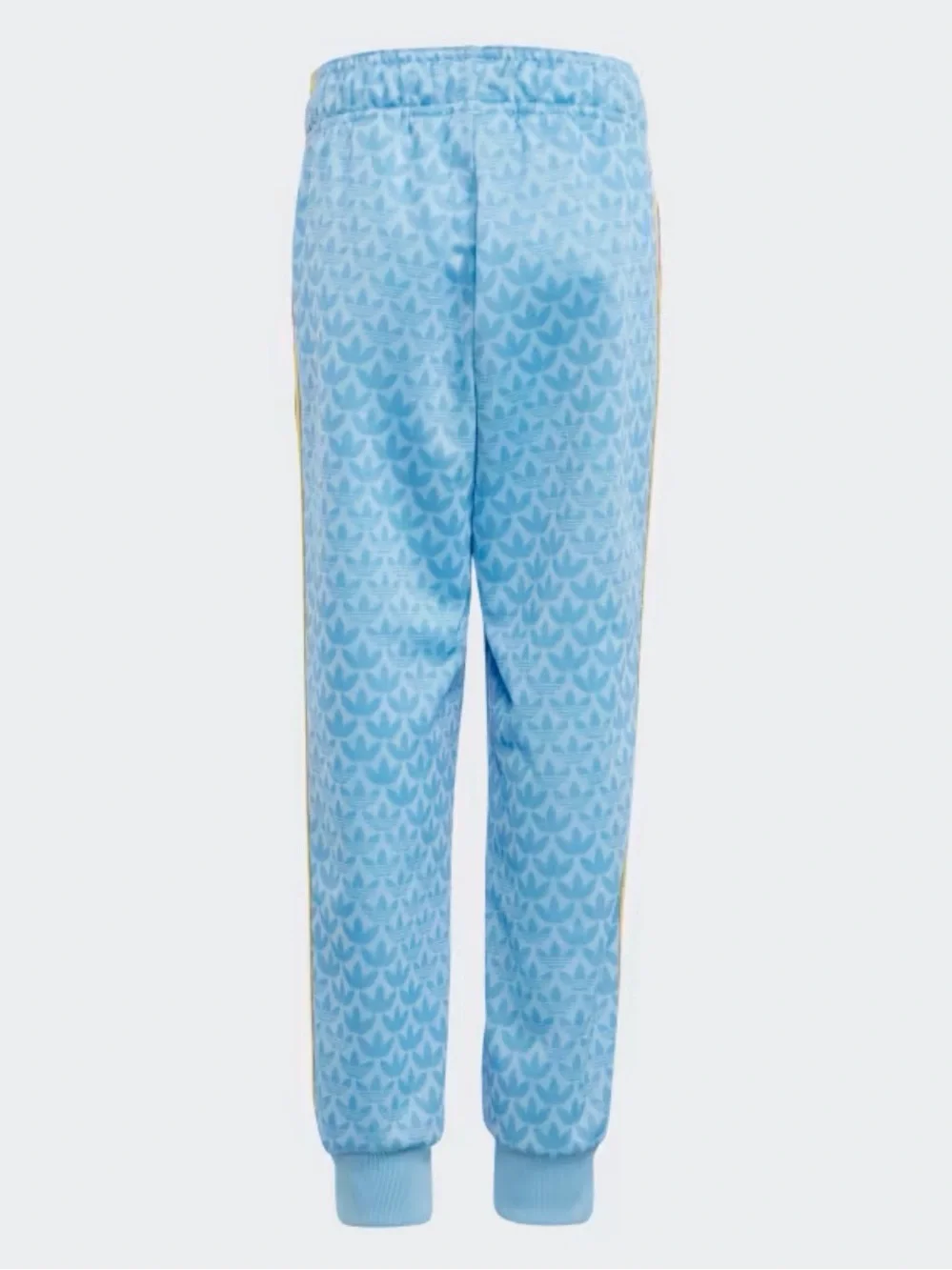 Adidas Originals | Monogram Track Pants | Clear Blue Girls XS | Trefoil Joggers